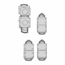 Hydrocrackers 1 | CAD Model for Energy Systems_90_0_degree_snapshot
