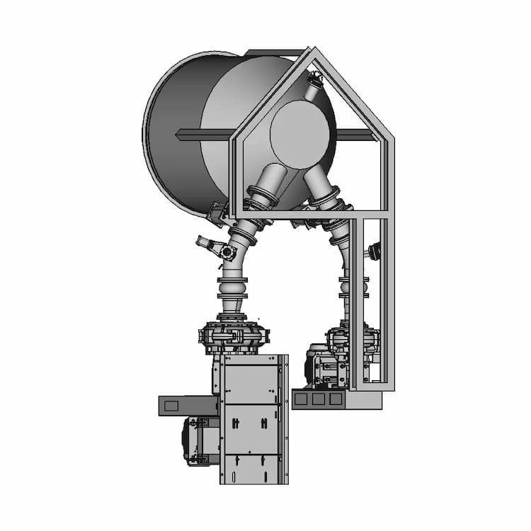Spool Succao Recalque 1 | Industrial CAD Design