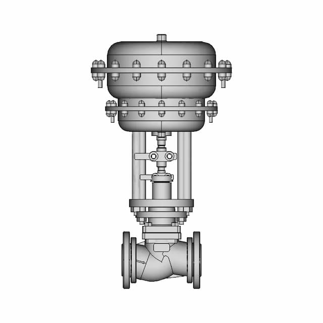 1 Inch Control Valve 1 | CAD Model for Energy Systems