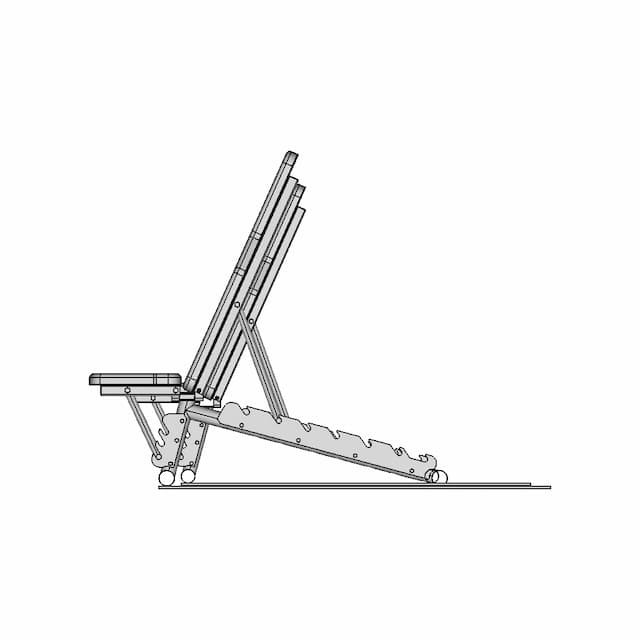 Adjustable Bench Press Sehpasi 1 | Industrial CAD Design