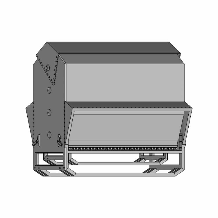 Cattle Feeder 3800 Hd 1 | Industrial CAD Design