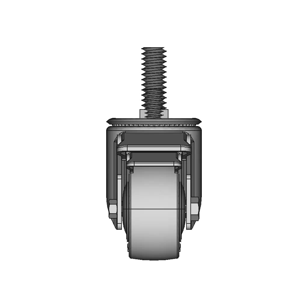 Castor Hod 2 Inch Pu Stsb 1 | Industrial CAD Design_0_270_degree_snapshot
