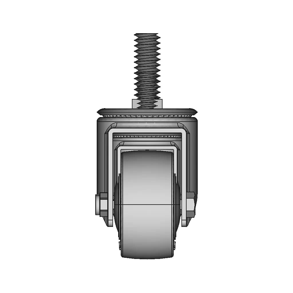 Castor Hod 2 Inch Pu Sts 1 | Industrial CAD Design_0_270_degree_snapshot