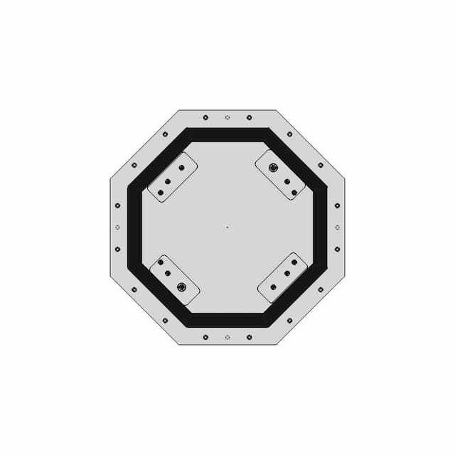 Paletizing Robot Base Assembly 1 | Industrial CAD Design