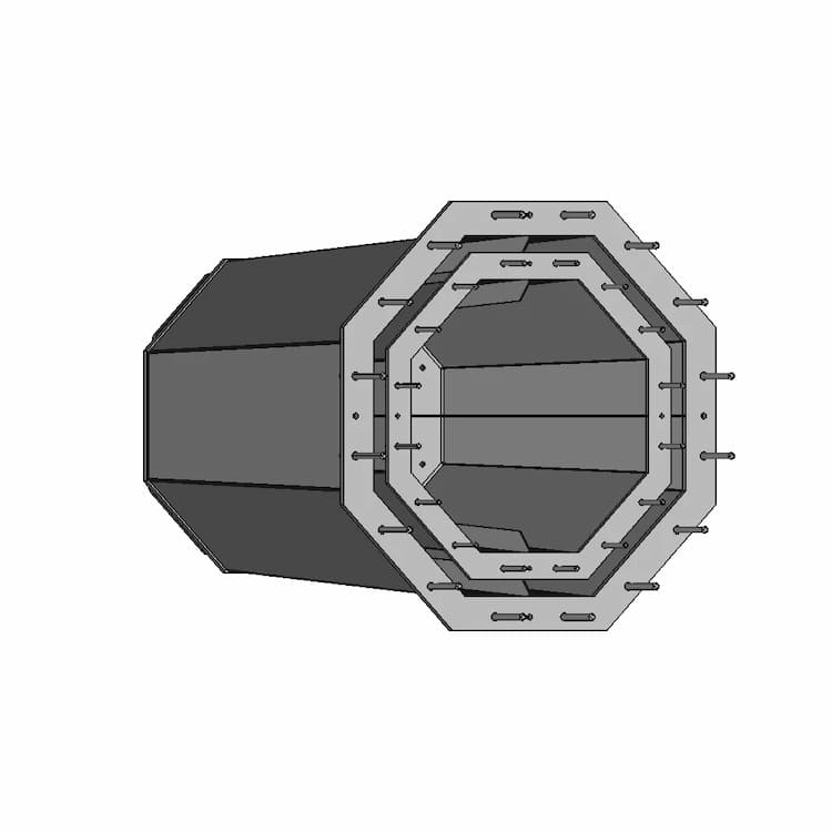 Paletizing Robot Base Assembly 1 | Industrial CAD Design