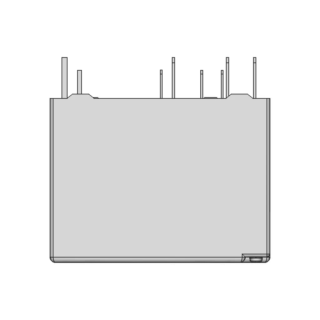 Hongfa Hf33F Relay 1 | CAD Model for Energy Systems_90_0_degree_snapshot