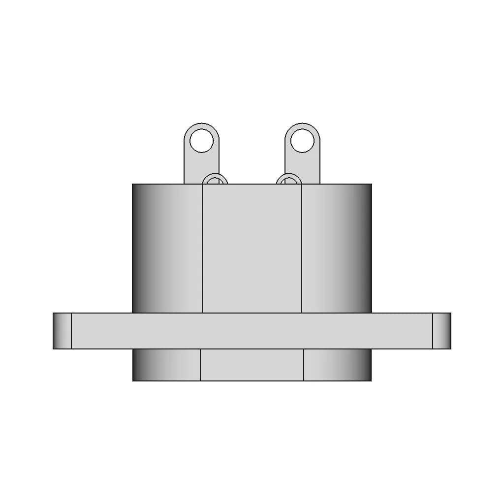 Iec320 C8 Power Inlet 1 | CAD Model for Energy Systems_270_0_degree_snapshot