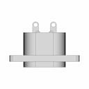 Iec320 C8 Power Inlet 1 | CAD Model for Energy Systems_270_0_degree_snapshot