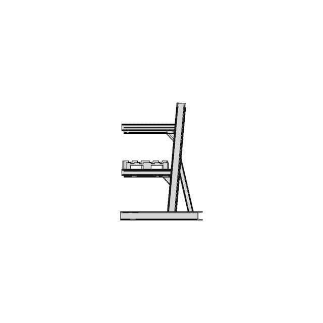 Pallet Shelf 1 | Industrial CAD Design