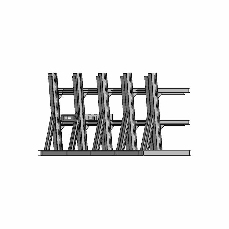 Pallet Shelf 1 | Industrial CAD Design