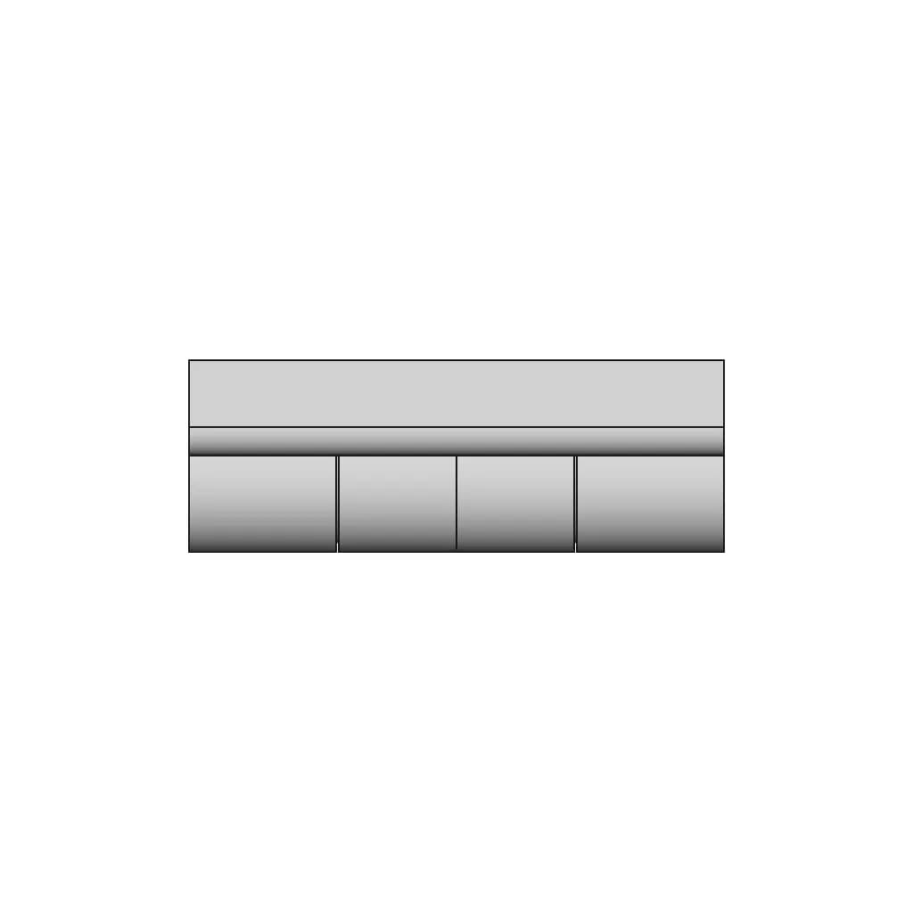 60Mm Wide Plastic Hinge 1 | Industrial CAD Design_0_90_degree_snapshot