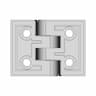 60Mm Wide Plastic Hinge 1 | Industrial CAD Design_270_0_degree_snapshot