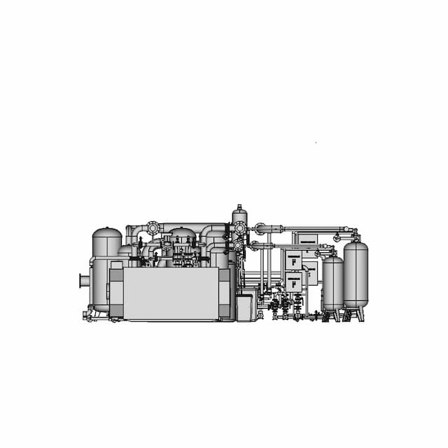 Modular Boiler Room 4Mw 1 | CAD Model for Energy Systems