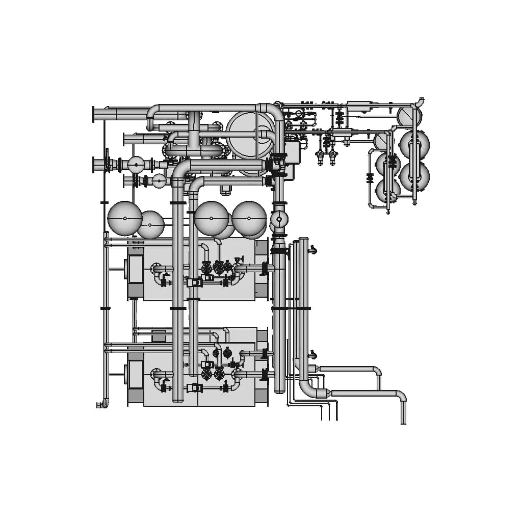 Modular Boiler Room 4Mw 1 | CAD Model for Energy Systems_270_0_degree_snapshot