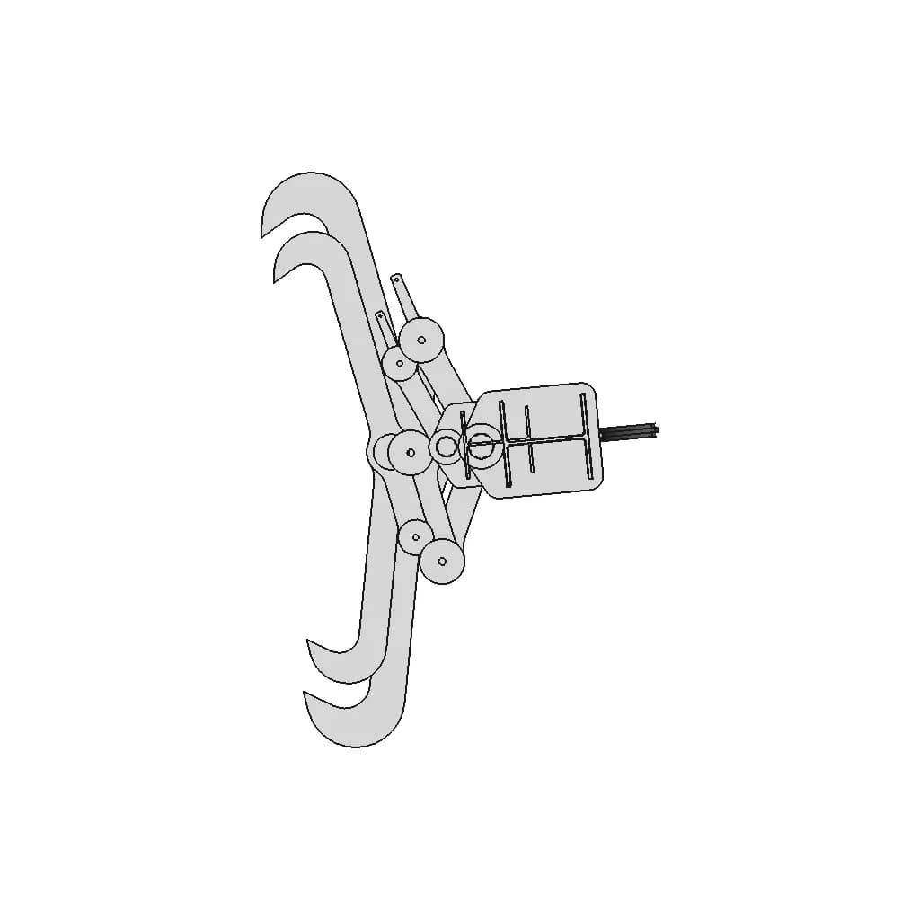 Makasli Yuk Kaldirma Traversi 1 | Industrial CAD Design_0_270_degree_snapshot