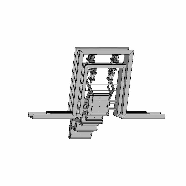 Makas Merdiven 1 | Industrial CAD Design