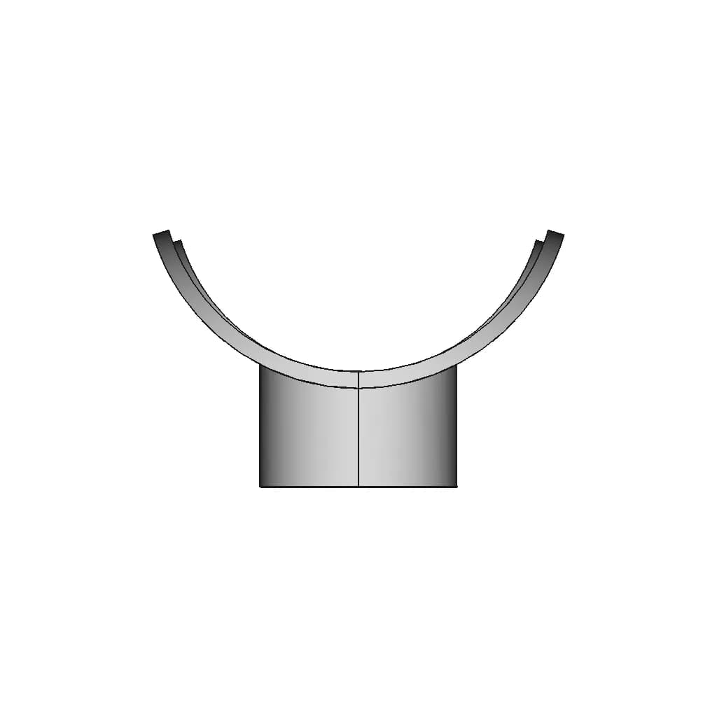Curved Circular Plate 1 | Industrial CAD Design_90_0_degree_snapshot