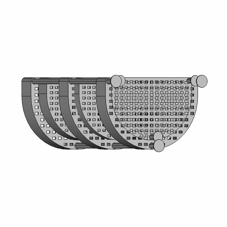 Multipurpose Rack 3 Tier Storage Organizer 1 | Industrial CAD Design