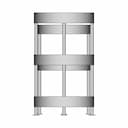 Multipurpose Rack 3 Tier Storage Organizer 1 | Industrial CAD Design_90_0_degree_snapshot