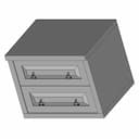 Komodin Oak Wood Nightstand 1 | Industrial CAD Design_60_30_degree_snapshot