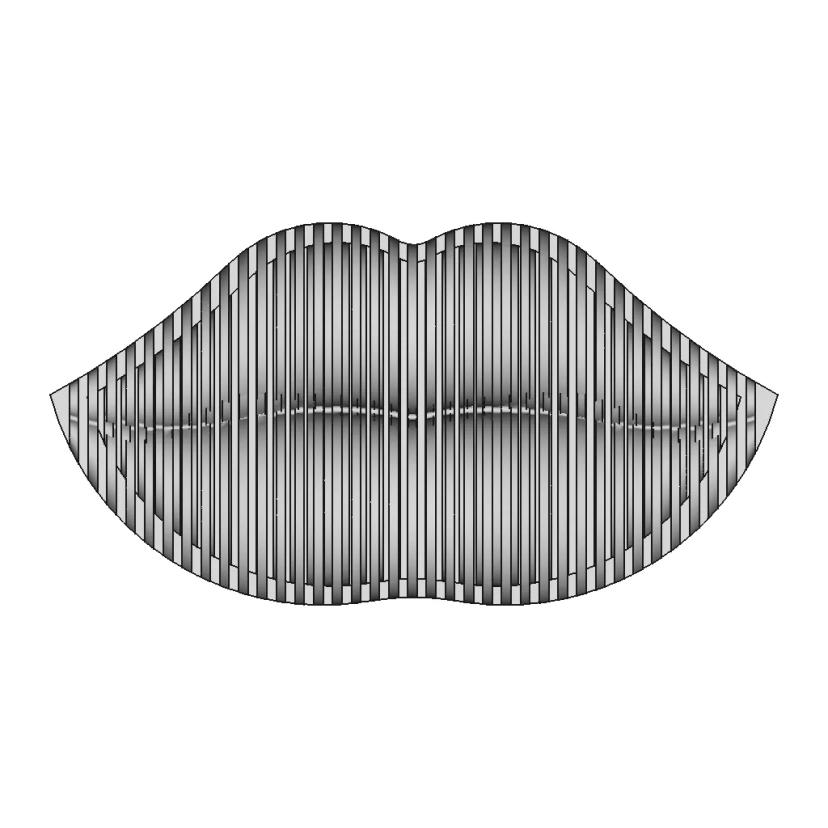 Furniture Wooden Design Parametric Model Wall Art 1 | Industrial CAD Design
