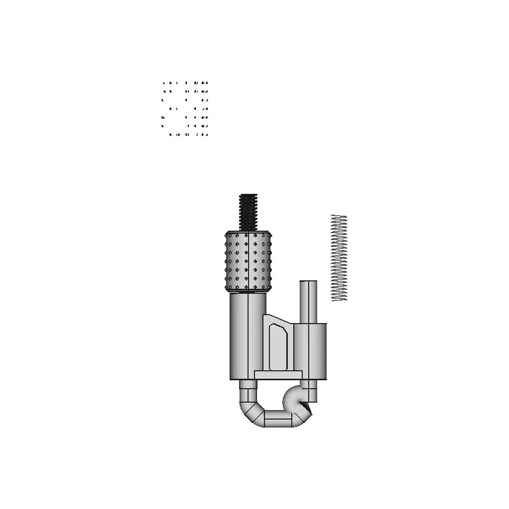 Secure Rubber Tube Help To Stop The Movement | Industrial CAD Design_0_0_degree_snapshot