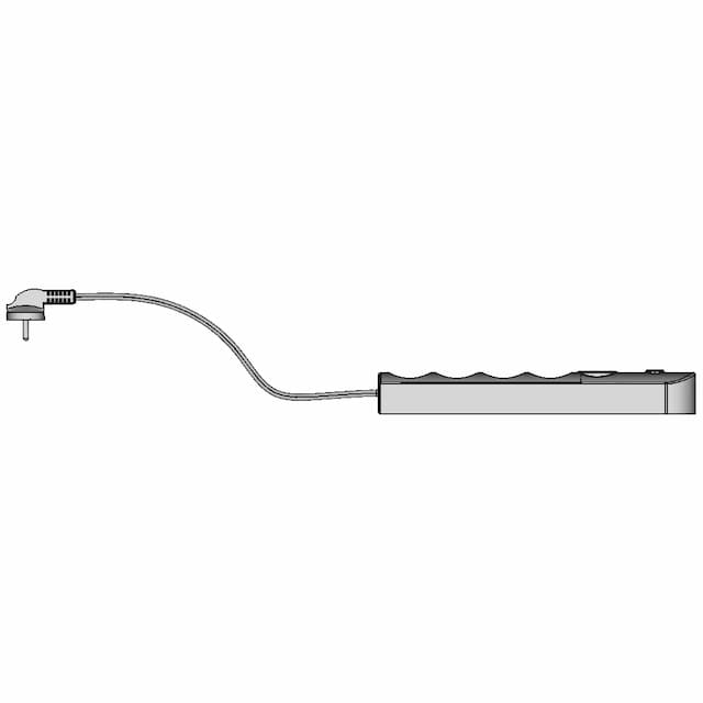 4 Way Electrical Extension Cord 1 | CAD Model for Energy Systems