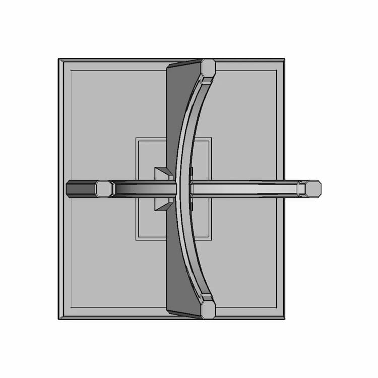 Cross Table 3 | Industrial CAD Design