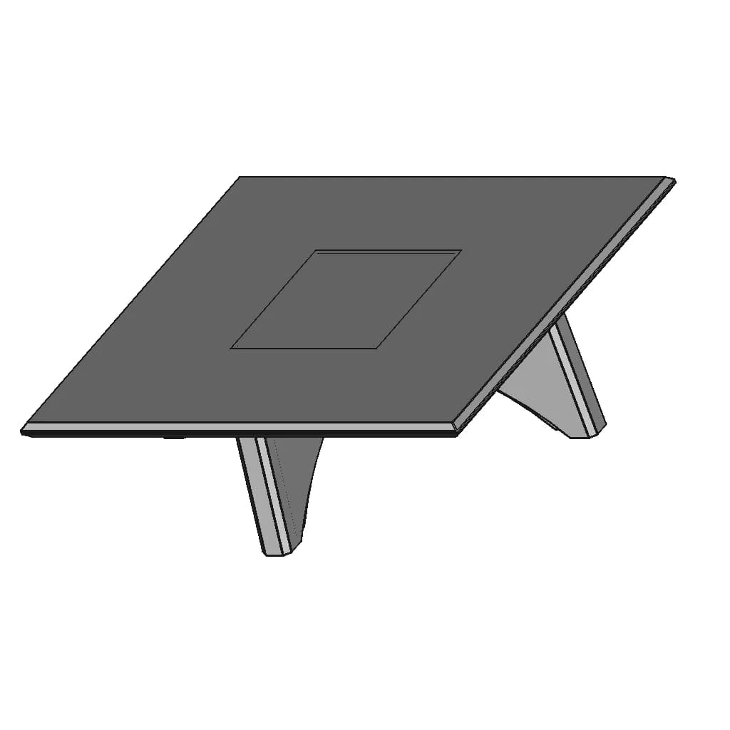 Cross Table 3 | Industrial CAD Design_60_30_degree_snapshot