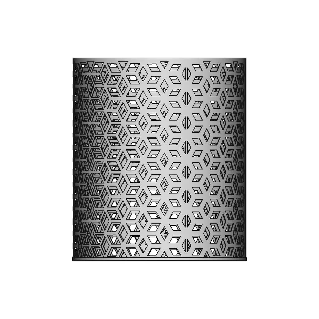 Laser Cut Coffee Table 1 | Industrial CAD Design_0_90_degree_snapshot