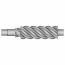 Male Screw Of A Screw Compressor 1 | CAD Model for Energy Systems_0_0_degree_snapshot