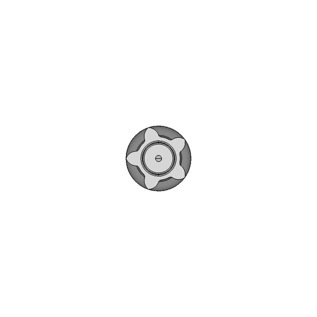 Male Screw Of A Screw Compressor 1 | CAD Model for Energy Systems_0_90_degree_snapshot