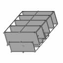 Item Storage Rack Shelf 1 | Industrial CAD Design_60_30_degree_snapshot
