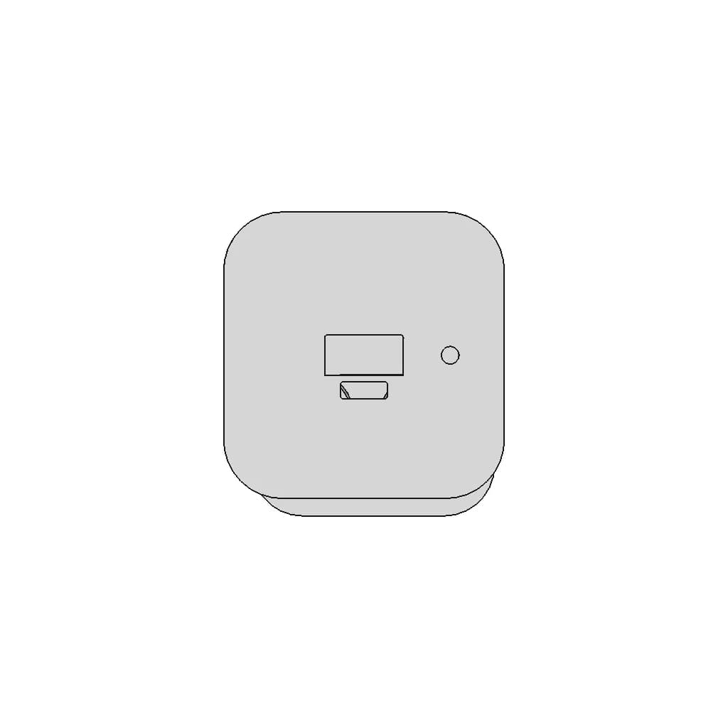 Power Bank 1S 4P 18650 1 | CAD Model for Energy Systems_0_0_degree_snapshot