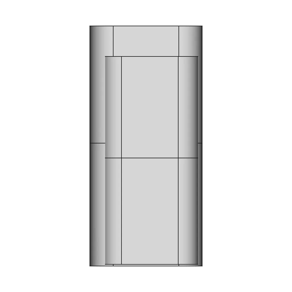 Power Bank 1S 4P 18650 1 | CAD Model for Energy Systems_90_0_degree_snapshot