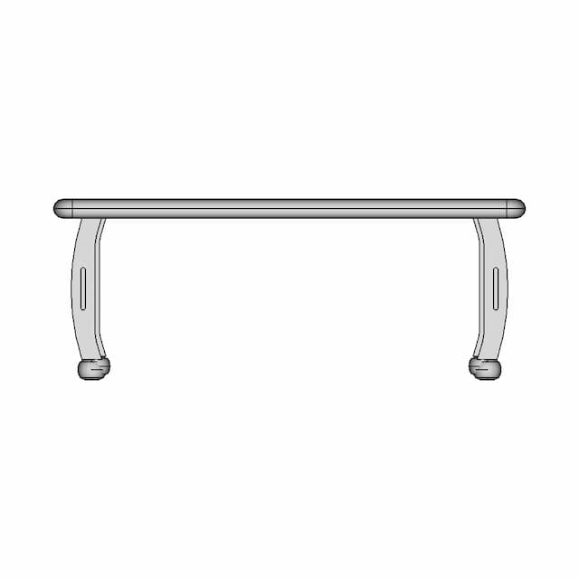 Wooden Table 65 | Industrial CAD Design