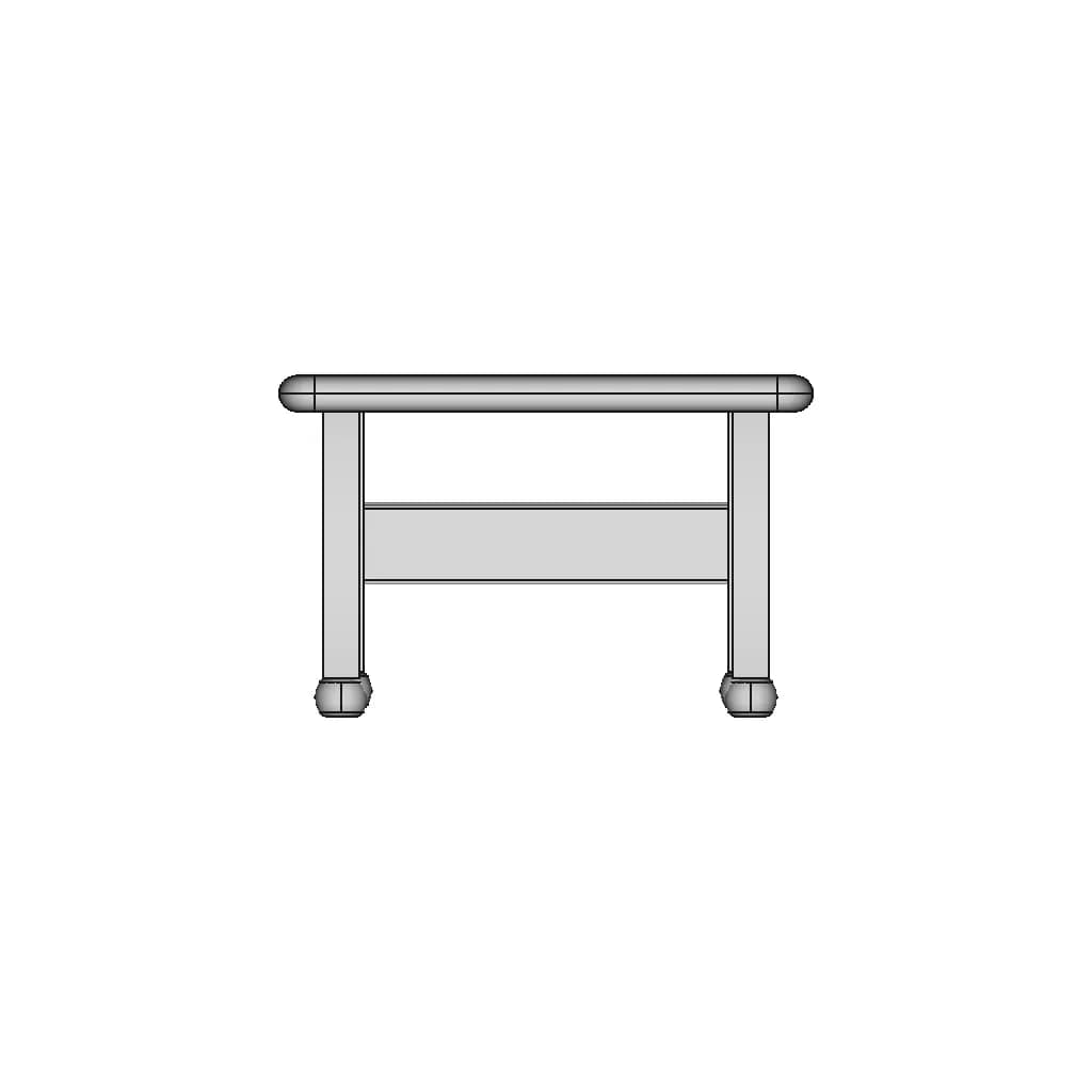 Wooden Table 65 | Industrial CAD Design_0_270_degree_snapshot