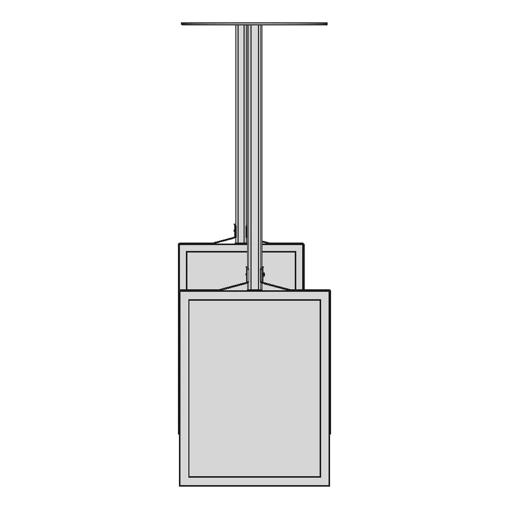 Sign Holder 3 | Industrial CAD Design_270_0_degree_snapshot