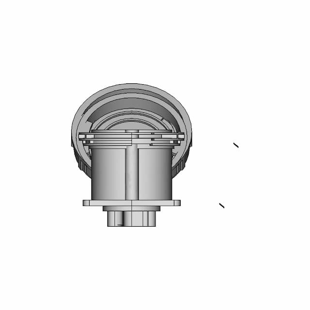 Built In Socket 32A 400V 3P E Ip67 | CAD Model for Energy Systems