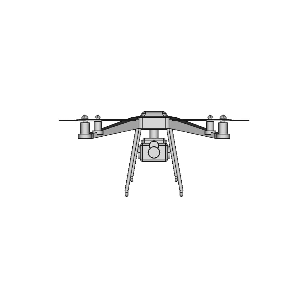 Drone 724 | Industrial CAD Design_0_0_degree_snapshot