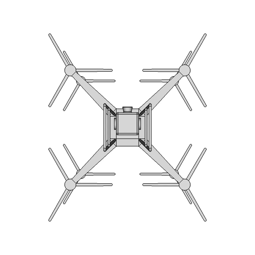 Drone 724 | Industrial CAD Design_90_0_degree_snapshot