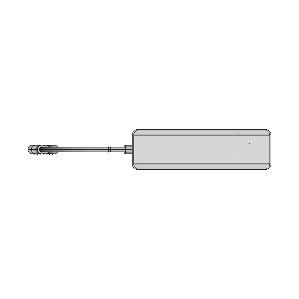 Ugreen 4 Port Usb 3 0 Port Adapter | CAD Model for Energy Systems_90_0_degree_snapshot
