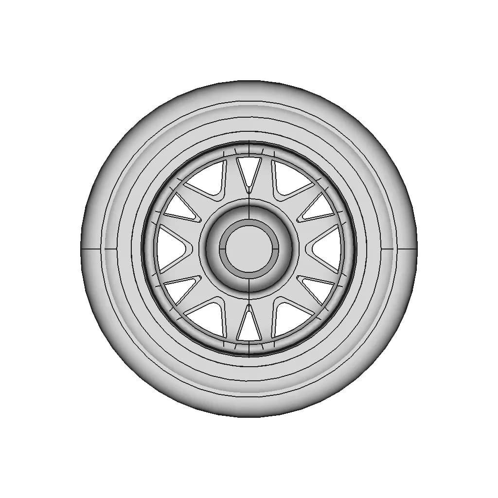 Rims And Wheels 1 | Industrial CAD Design_0_270_degree_snapshot