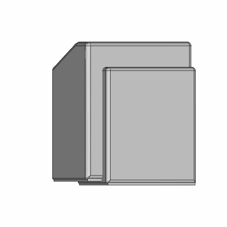 Rubbish Bin 4 | Industrial CAD Design