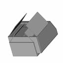 Rubbish Bin 4 | Industrial CAD Design_60_30_degree_snapshot