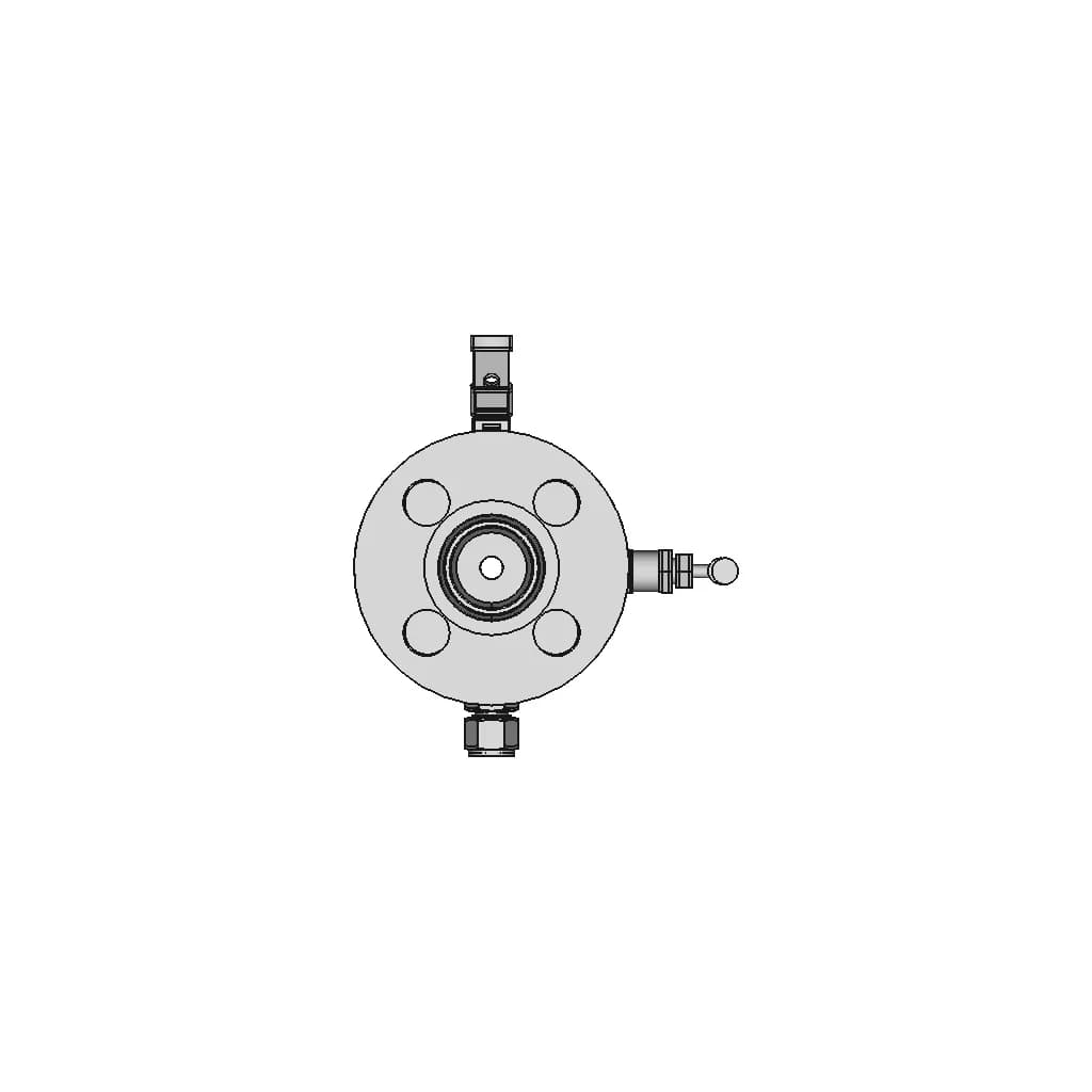 Double Block Bleed Valve 1 | CAD Model for Energy Systems_0_0_degree_snapshot