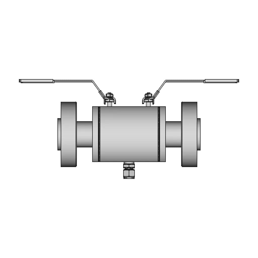 Double Block Bleed Valve 1 | CAD Model for Energy Systems_0_270_degree_snapshot