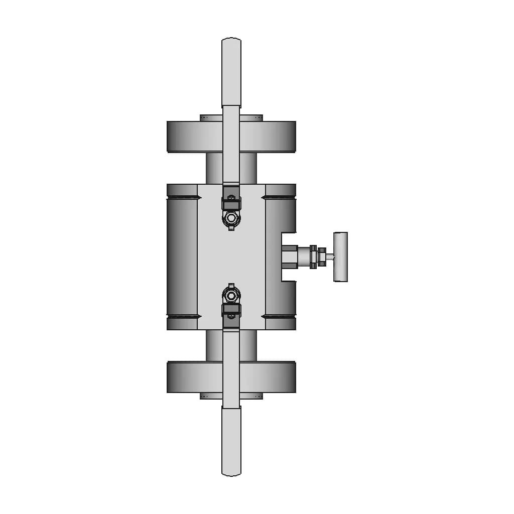 Double Block Bleed Valve 1 | CAD Model for Energy Systems_270_0_degree_snapshot