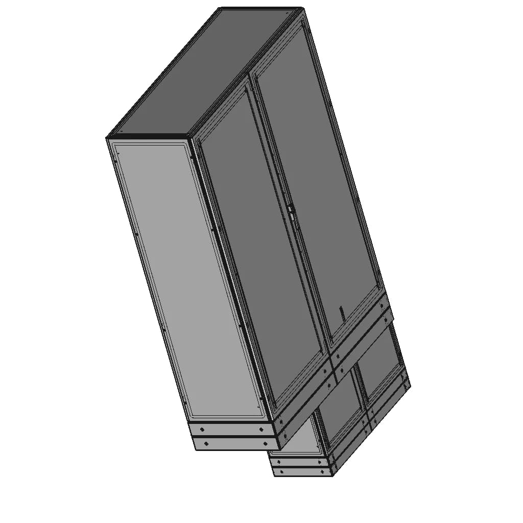 Cabinet Electric T Di N 1 | Industrial CAD Design_60_30_degree_snapshot