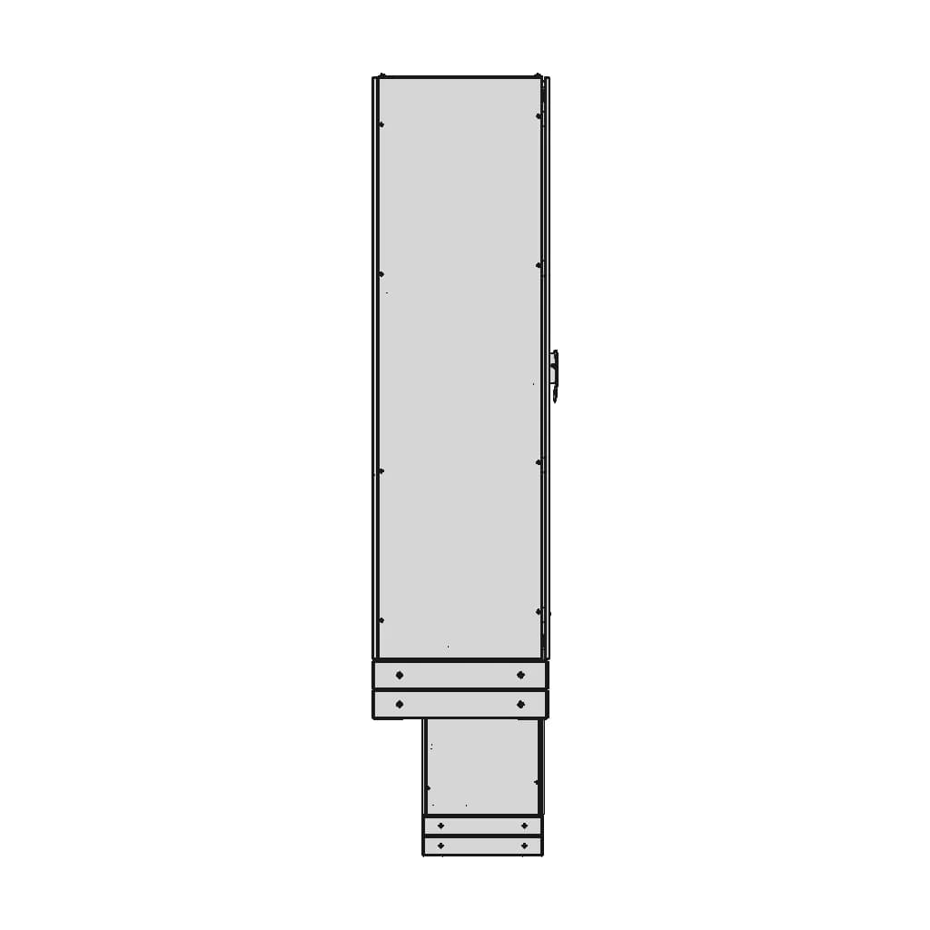 Cabinet Electric T Di N 1 | Industrial CAD Design_90_0_degree_snapshot